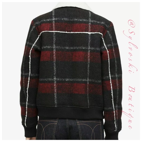 🔥CALVIN KLEIN PLAID JACKET NWT - Picture 2 of 2